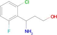 3-Amino-3-(2-chloro-6-fluorophenyl)propan-1-ol