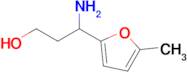 3-Amino-3-(5-methylfuran-2-yl)propan-1-ol