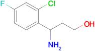 3-Amino-3-(2-chloro-4-fluorophenyl)propan-1-ol