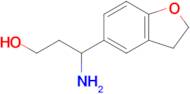 3-Amino-3-(2,3-dihydrobenzofuran-5-yl)propan-1-ol