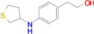 2-(4-((Tetrahydrothiophen-3-yl)amino)phenyl)ethan-1-ol