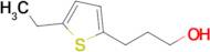 3-(5-Ethylthiophen-2-yl)propan-1-ol