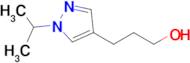 3-(1-Isopropyl-1h-pyrazol-4-yl)propan-1-ol