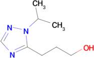 3-(1-Isopropyl-1h-1,2,4-triazol-5-yl)propan-1-ol