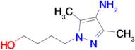 4-(4-Amino-3,5-dimethyl-1h-pyrazol-1-yl)butan-1-ol