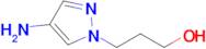 3-(4-Amino-1h-pyrazol-1-yl)propan-1-ol