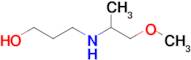 3-((1-Methoxypropan-2-yl)amino)propan-1-ol