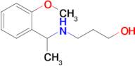 3-((1-(2-Methoxyphenyl)ethyl)amino)propan-1-ol