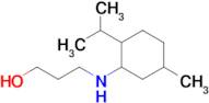 3-((2-Isopropyl-5-methylcyclohexyl)amino)propan-1-ol