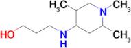 3-((1,2,5-Trimethylpiperidin-4-yl)amino)propan-1-ol