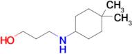 3-((4,4-Dimethylcyclohexyl)amino)propan-1-ol