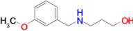 3-((3-Methoxybenzyl)amino)propan-1-ol