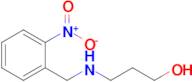 3-((2-Nitrobenzyl)amino)propan-1-ol