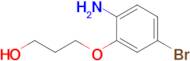 3-(2-Amino-5-bromophenoxy)propan-1-ol