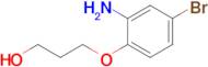 3-(2-Amino-4-bromophenoxy)propan-1-ol