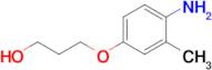 3-(4-Amino-3-methylphenoxy)propan-1-ol