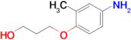 3-(4-Amino-2-methylphenoxy)propan-1-ol