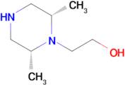 2-((2r,6s)-2,6-Dimethylpiperazin-1-yl)ethan-1-ol