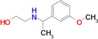 2-((1-(3-Methoxyphenyl)ethyl)amino)ethan-1-ol