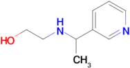 2-((1-(Pyridin-3-yl)ethyl)amino)ethan-1-ol