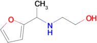 2-((1-(Furan-2-yl)ethyl)amino)ethan-1-ol