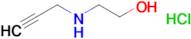 2-(Prop-2-yn-1-ylamino)ethan-1-ol hydrochloride