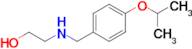 2-((4-Isopropoxybenzyl)amino)ethan-1-ol