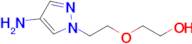 2-(2-(4-Amino-1h-pyrazol-1-yl)ethoxy)ethan-1-ol