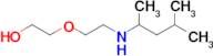 2-(2-((4-Methylpentan-2-yl)amino)ethoxy)ethan-1-ol