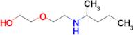 2-(2-(Pentan-2-ylamino)ethoxy)ethan-1-ol