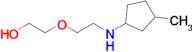 2-(2-((3-Methylcyclopentyl)amino)ethoxy)ethan-1-ol