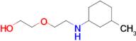 2-(2-((3-Methylcyclohexyl)amino)ethoxy)ethan-1-ol