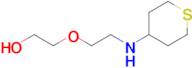 2-(2-((Tetrahydro-2h-thiopyran-4-yl)amino)ethoxy)ethan-1-ol