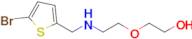 2-(2-(((5-Bromothiophen-2-yl)methyl)amino)ethoxy)ethan-1-ol