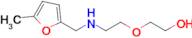 2-(2-(((5-Methylfuran-2-yl)methyl)amino)ethoxy)ethan-1-ol