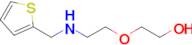 2-(2-((Thiophen-2-ylmethyl)amino)ethoxy)ethan-1-ol