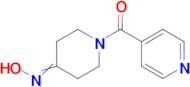 (4-(Hydroxyimino)piperidin-1-yl)(pyridin-4-yl)methanone