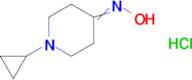 1-Cyclopropylpiperidin-4-one oxime hydrochloride