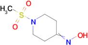 1-(Methylsulfonyl)piperidin-4-one oxime