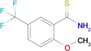 2-Methoxy-5-(trifluoromethyl)benzothioamide