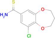 9-Chloro-3,4-dihydro-2h-benzo[b][1,4]dioxepine-7-carbothioamide