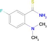 2-(Dimethylamino)-5-fluorobenzothioamide