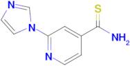 2-(1h-Imidazol-1-yl)pyridine-4-carbothioamide