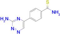 4-(3-Amino-1,2,4-triazin-5-yl)benzothioamide