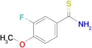 3-Fluoro-4-methoxybenzothioamide