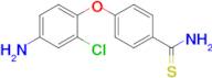 4-(4-Amino-2-chlorophenoxy)benzothioamide