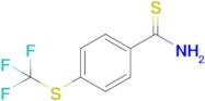 4-((Trifluoromethyl)thio)benzothioamide