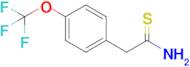 2-(4-(Trifluoromethoxy)phenyl)ethanethioamide