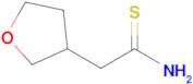 2-(Tetrahydrofuran-3-yl)ethanethioamide