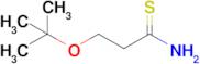 3-(Tert-butoxy)propanethioamide